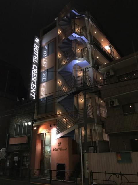 Business Hotel Crescent Präfektur Tokio Exterior foto
